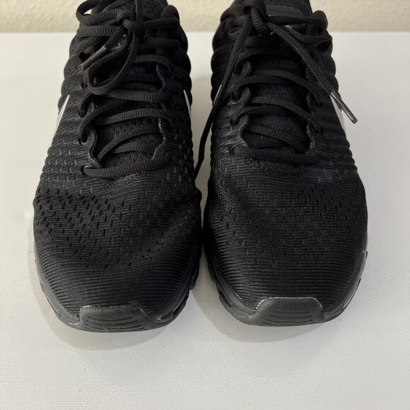 Nike Air Max 2017 Black Anthracite White Sneakers Retro 849559-001 Mens Size 6.5 - Picture 2 of 10